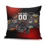Personalised Panthers 60th Anniversary Pillow Cover Aboriginal Indigenous Dot Art - Halftone Pattern 1967-2026
