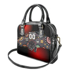 Personalised Panthers 60th Anniversary Shoulder Handbag Aboriginal Indigenous Dot Art - Halftone Pattern 1967-2026