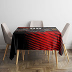 Personalised Panthers 60th Anniversary Tablecloth Aboriginal Indigenous Dot Art - Halftone Pattern 1967-2026