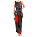 Personalised Panthers 60th Anniversary Tank Maxi Dress Aboriginal Indigenous Dot Art - Halftone Pattern 1967-2026