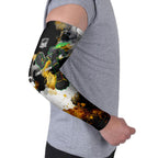 Personalised Penrith Panthers 1967-2026 Arm Sleeves Panther Mascot 60th Anniversary - Watercolor Splash Art