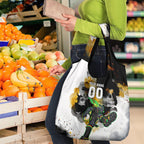 Personalised Penrith Panthers 1967-2026 Grocery Bag Panther Mascot 60th Anniversary - Watercolor Splash Art