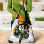 Personalised Penrith Panthers 1967-2026 Grocery Bag Panther Mascot 60th Anniversary - Watercolor Splash Art