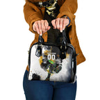 Personalised Penrith Panthers 1967-2026 Shoulder Handbag Panther Mascot 60th Anniversary - Watercolor Splash Art