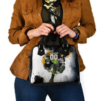 Personalised Penrith Panthers 1967-2026 Shoulder Handbag Panther Mascot 60th Anniversary - Watercolor Splash Art