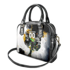 Personalised Penrith Panthers 1967-2026 Shoulder Handbag Panther Mascot 60th Anniversary - Watercolor Splash Art