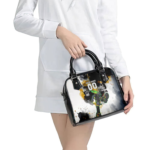 Personalised Penrith Panthers 1967-2026 Shoulder Handbag Panther Mascot 60th Anniversary - Watercolor Splash Art
