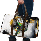 Personalised Penrith Panthers 1967-2026 Travel Bag Panther Mascot 60th Anniversary - Watercolor Splash Art