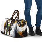 Personalised Penrith Panthers 1967-2026 Travel Bag Panther Mascot 60th Anniversary - Watercolor Splash Art