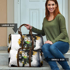 Personalised Penrith Panthers 1967-2026 Travel Bag Panther Mascot 60th Anniversary - Watercolor Splash Art