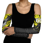 Custom Panthers Rugby 60th Anniversary Arm Sleeves Penrith Polynesian Tribal Pattern - Traditional Tattoo