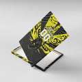 Custom Panthers Rugby 60th Anniversary Canvas Wall Art Penrith Polynesian Tribal Pattern - Traditional Tattoo