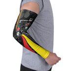 Penrith Panthers 60th Anniversary Custom Arm Sleeves Native Australian Protea And Hibiscus Tropical Floral