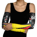 Penrith Panthers 60th Anniversary Custom Arm Sleeves Native Australian Protea And Hibiscus Tropical Floral