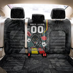 Penrith Panthers 60th Anniversary Custom Back Car Seat Cover Native Australian Protea And Hibiscus Tropical Floral