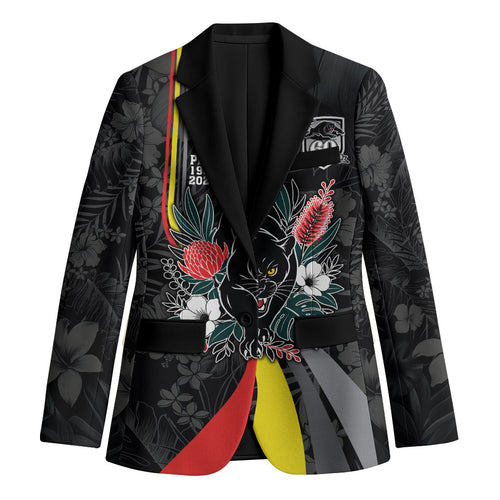 Penrith Panthers 60th Anniversary Custom Blazer Native Australian Protea And Hibiscus Tropical Floral