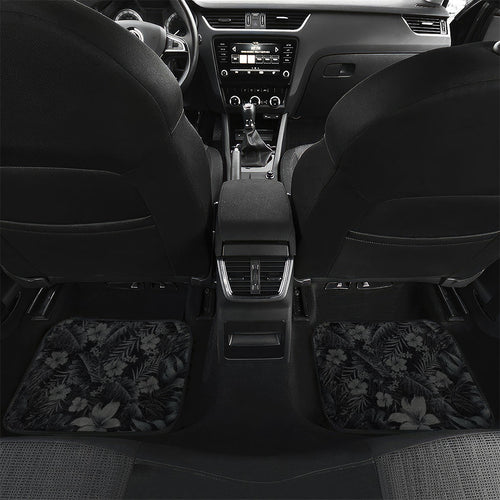 Penrith Panthers 60th Anniversary Custom Car Mats Native Australian Protea And Hibiscus Tropical Floral