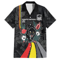 Penrith Panthers 60th Anniversary Custom Hawaiian Shirt Native Australian Protea And Hibiscus Tropical Floral