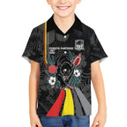 Penrith Panthers 60th Anniversary Custom Hawaiian Shirt Native Australian Protea And Hibiscus Tropical Floral