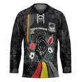 Penrith Panthers 60th Anniversary Custom Hockey Jersey Native Australian Protea And Hibiscus Tropical Floral