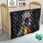 Penrith Panthers 60th Anniversary Custom Quilt Native Australian Protea And Hibiscus Tropical Floral