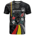 Penrith Panthers 60th Anniversary Custom T Shirt Native Australian Protea And Hibiscus Tropical Floral