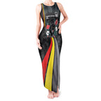 Penrith Panthers 60th Anniversary Custom Tank Maxi Dress Native Australian Protea And Hibiscus Tropical Floral
