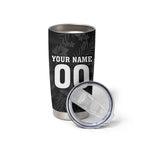 Penrith Panthers 60th Anniversary Custom Tumbler Cup Native Australian Protea And Hibiscus Tropical Floral