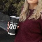 Penrith Panthers 60th Anniversary Custom Tumbler Cup Native Australian Protea And Hibiscus Tropical Floral