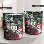 Personalised Penrith Panthers 60th Anniversary Laundry Basket Abstract Graffiti - Dynamic Mascot Illustration 2026
