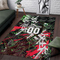 Personalised Penrith Panthers 60th Anniversary Area Rug Abstract Graffiti - Dynamic Mascot Illustration 2026