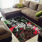Personalised Penrith Panthers 60th Anniversary Area Rug Abstract Graffiti - Dynamic Mascot Illustration 2026