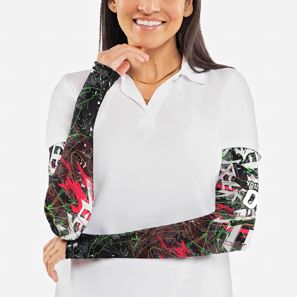 Personalised Penrith Panthers 60th Anniversary Arm Sleeves Abstract Graffiti - Dynamic Mascot Illustration 2026