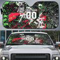 Personalised Penrith Panthers 60th Anniversary Auto Sun Shade Abstract Graffiti - Dynamic Mascot Illustration 2026