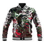 Personalised Penrith Panthers 60th Anniversary Baseball Jacket Abstract Graffiti - Dynamic Mascot Illustration 2026