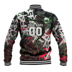 Personalised Penrith Panthers 60th Anniversary Baseball Jacket Abstract Graffiti - Dynamic Mascot Illustration 2026