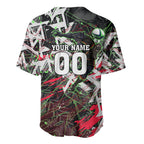 Personalised Penrith Panthers 60th Anniversary Baseball Jersey Abstract Graffiti - Dynamic Mascot Illustration 2026