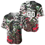 Personalised Penrith Panthers 60th Anniversary Baseball Jersey Abstract Graffiti - Dynamic Mascot Illustration 2026