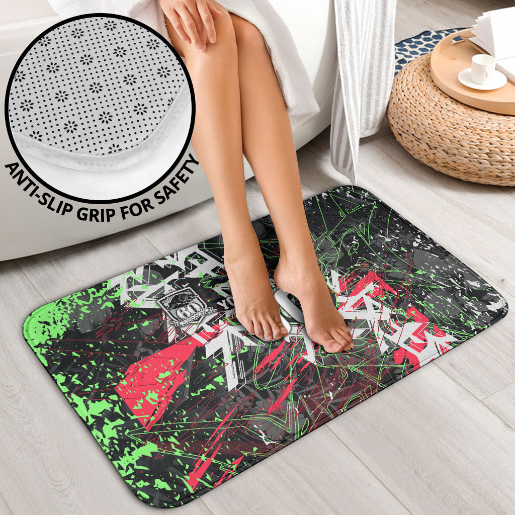Personalised Penrith Panthers 60th Anniversary Bathroom Set Abstract Graffiti - Dynamic Mascot Illustration 2026