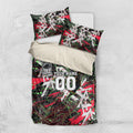 Personalised Penrith Panthers 60th Anniversary Bedding Set Abstract Graffiti - Dynamic Mascot Illustration 2026