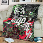 Personalised Penrith Panthers 60th Anniversary Blanket Abstract Graffiti - Dynamic Mascot Illustration 2026