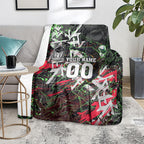 Personalised Penrith Panthers 60th Anniversary Blanket Abstract Graffiti - Dynamic Mascot Illustration 2026
