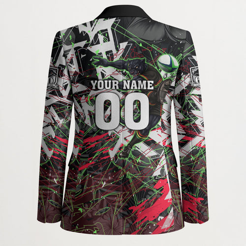 Personalised Penrith Panthers 60th Anniversary Blazer Abstract Graffiti - Dynamic Mascot Illustration 2026