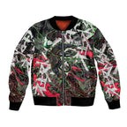 Personalised Penrith Panthers 60th Anniversary Bomber Jacket Abstract Graffiti - Dynamic Mascot Illustration 2026