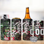 Personalised Penrith Panthers 60th Anniversary 4 in 1 Can Cooler Tumbler Abstract Graffiti - Dynamic Mascot Illustration 2026