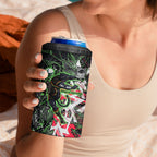 Personalised Penrith Panthers 60th Anniversary 4 in 1 Can Cooler Tumbler Abstract Graffiti - Dynamic Mascot Illustration 2026