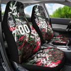 Personalised Penrith Panthers 60th Anniversary Car Seat Cover Abstract Graffiti - Dynamic Mascot Illustration 2026