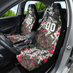 Personalised Penrith Panthers 60th Anniversary Car Seat Cover Abstract Graffiti - Dynamic Mascot Illustration 2026