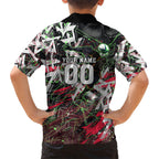 Personalised Penrith Panthers 60th Anniversary Family Matching Off Shoulder Maxi Dress and Hawaiian Shirt Abstract Graffiti - Dynamic Mascot Illustration 2026