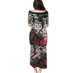 Personalised Penrith Panthers 60th Anniversary Family Matching Puletasi and Hawaiian Shirt Abstract Graffiti - Dynamic Mascot Illustration 2026